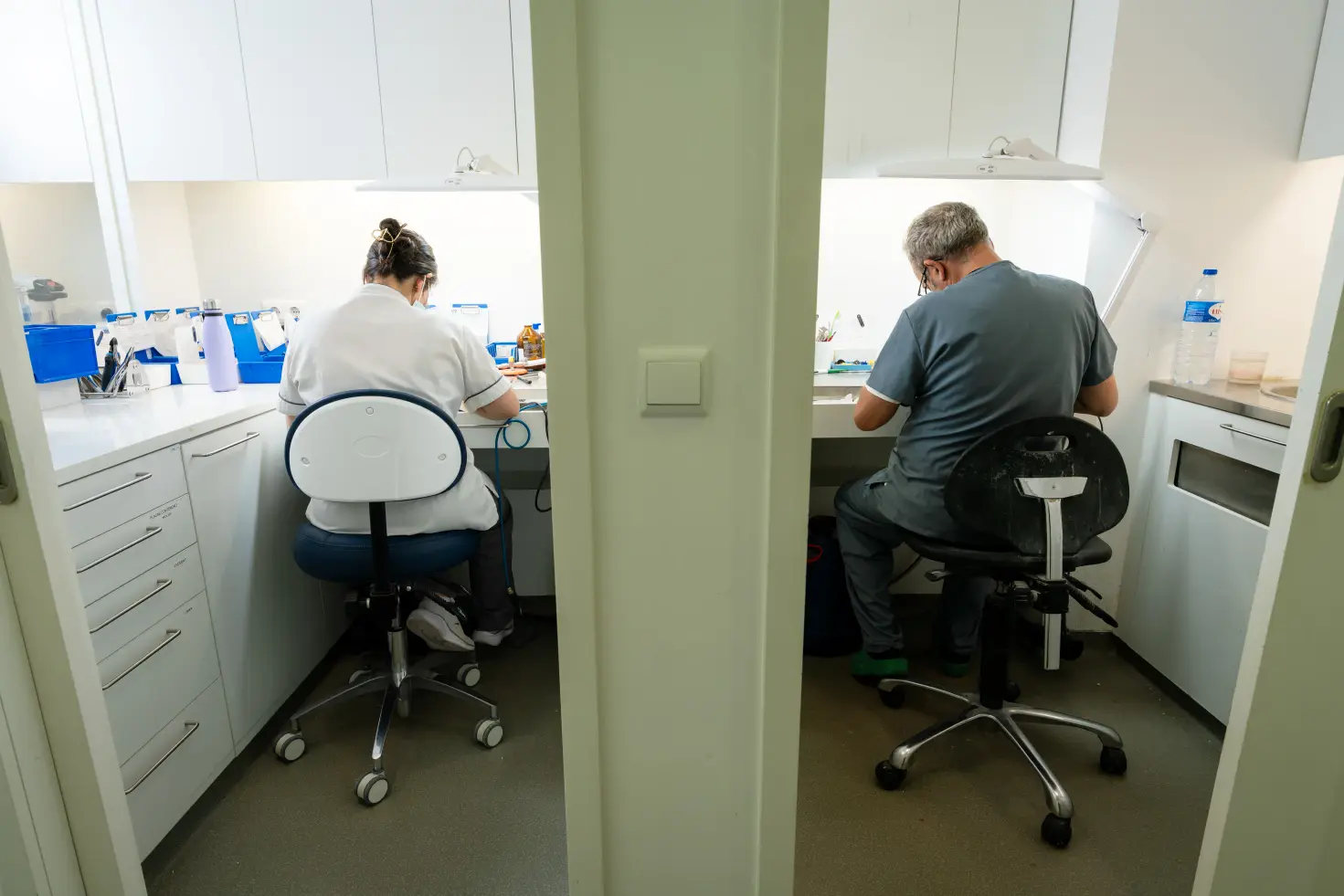 Interior do laboratório da AllMed em Braga